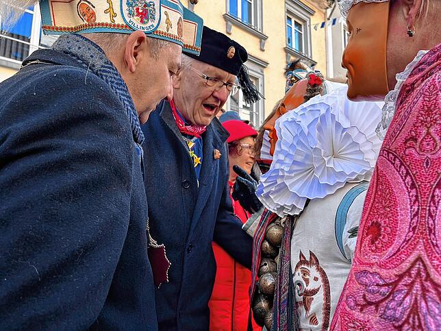 Bild 19: Fasnet: Und der Ministerpräsident feiert mit (1)