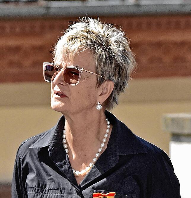 Auch Gloria von Thurn und Taxis ist unter den Trauergästen.