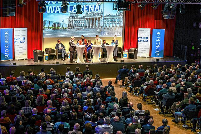 Bild 11: Bundestagswahl 2025: Wahlarena in Radolfzell - alle Bilder