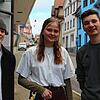 Aaron Heinemann, Svenia Wittenberg und Jonas Schorpp wollen, dass Donaueschingen ein Zeichen gegen den Klimawandel setzt. Sie setzen ...