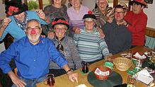 An der kommenden Fasnacht will der Allensbacher Narrenverein Alet das Maschgere, auch Schnurren genannt, wiederbeleben. Hier necken ...