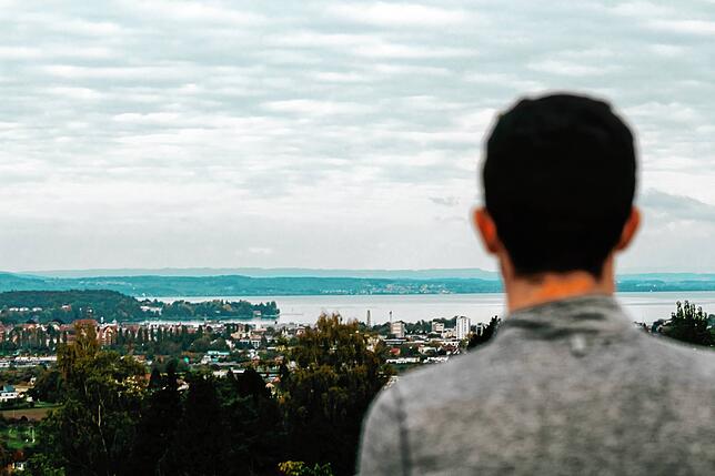 Langstreckenläufer Florian Röser hat am Bodensee die Leidenschaft zum Laufen entdeckt.