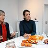 Dr. Ann-Veruschka Jurisch (FDP) und Dr. Lina Seitzl (SPD) beim Interview mit der SÜDKURIER-Redakteurin Claudia Wagner.
