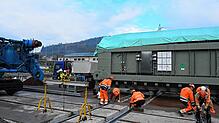 Bild : 300 Tonnen schwerer Trafo-Transport – Das sind die Bilder!