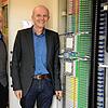 Sie freuen sich über den Startschuss zum Anschluss der Glasfaserleitungen in Rickenbach: Hauptamtsleiter Markus Wagner und Bürgermeister ...