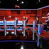 Abstand halten lautet das Gebot der Stunde. Und das ist auch in TV-Talkshows &ndash; hier &bdquo;Hart aber fair&ldquo; &ndash; ...