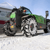 Mit diesem Ungetüm transportierte man den Schnee in Nenzingen ab.