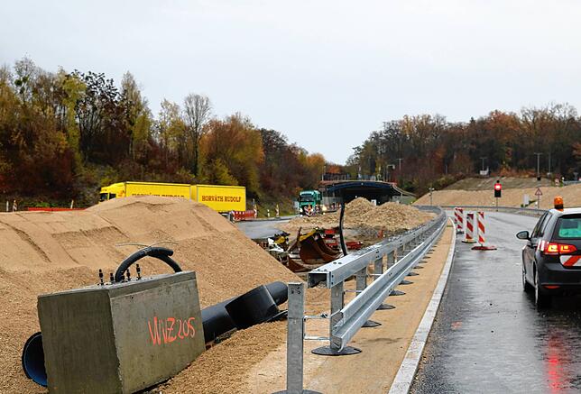 Bild 5: Wie sieht es derzeit auf der B-31-Baustelle aus?