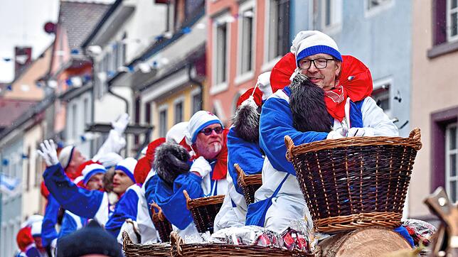 Der Elferratsstamm &ndash; hier bei seinem bislang letzten Auftritt im Jahr 2019 &ndash; ist das größte, von Pferden gezogene Fuhrwerk ...