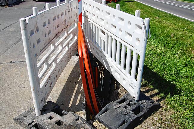 Die Glasfaserinfrastruktur verläuft unterirdisch.