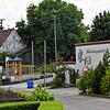 Die Tudoburghalle liegt mitten in Honstetten. Innen wie außen verbreitet sie 70er-Jahre-Chic. Die Honstetten haben ihre Halle sehr gut ...