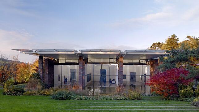 Das Museum Fondation Beyeler in Riehen (Basel-Stadt).