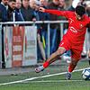 Marcel Bohnenstengel (rechts) vom FC Hilzingen sorgte mit seinem späten Treffer für den Ausgleich gegen den 1. FC Rielasingen-Arlen II.