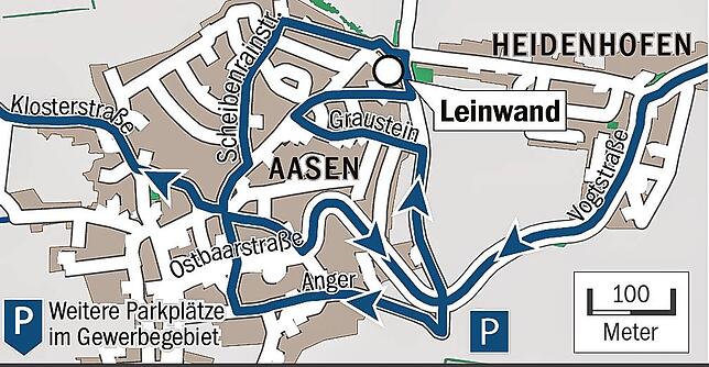 In Aasen werden die Fahrerinnen und Fahrer mit einem ständigen Auf und Ab mürbe gemacht.