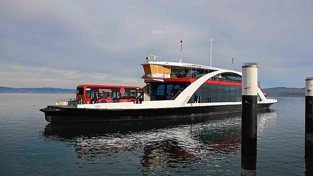 Das neue Fährschiff 14 ähnelt optisch stark der Fähre &bdquo;Lodi&ldquo;.
