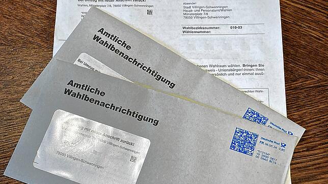 In wenigen Tagen ist es soweit: Die Kommunalwahl steht an. Wahlberichtige in Villingen-Schwenningen sollten mittlerweile ihre amtliche ...