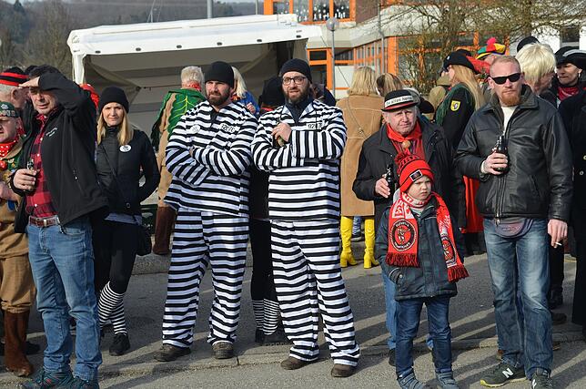 Bild 10: Bilder von den Narrentagen in Eigeltingen &ndash; Der Narrenbaum