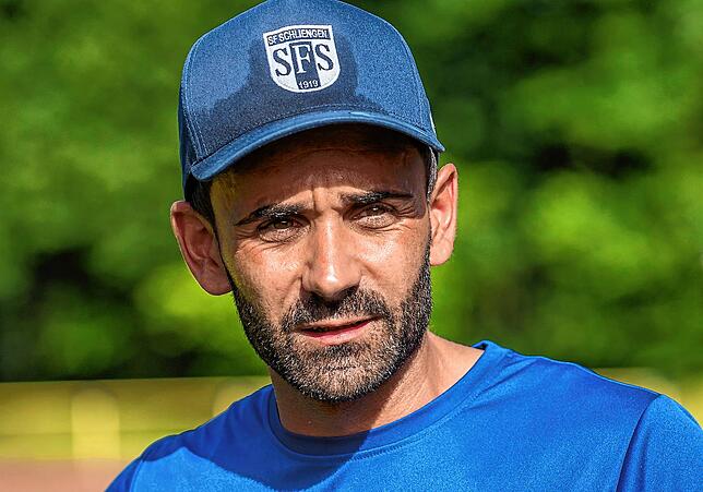 Alexander Schöpflin, Trainer SF Schliengen: &bdquo;In der ersten Hälfte hatten wir zu großen Respekt.&ldquo;