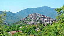 Sanza, die italienische Partnergemeinde von Klettgau, liegt inmitten eines Nationalparks.