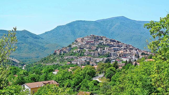 Sanza, die italienische Partnergemeinde von Klettgau, liegt inmitten eines Nationalparks.