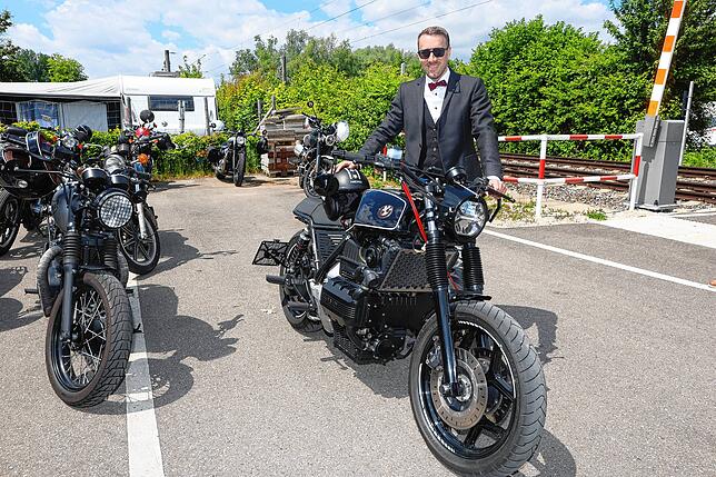 Bild 16: Diese Motorradfahrer sorgen am Bodensee für Staunen - so schick!