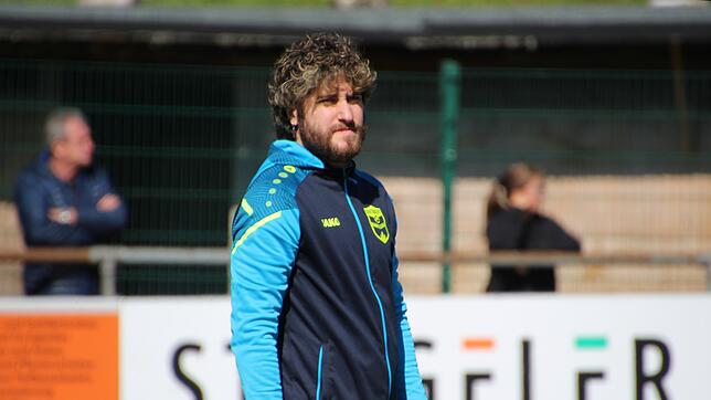 Luca Crudo, Trainer der SG Eintracht Gütenbach-Neukirch.