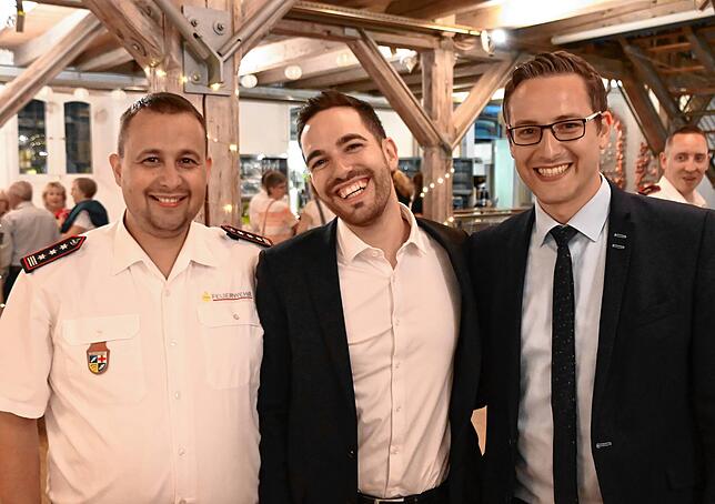 Von links: Steffen Bretzke, Christoph Stolz und Florian Zindeler.