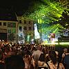 Ohne Konfetti geht es nicht: So bunt war der Auftritt von Mark Forster beim Festival Stars in Town in Schaffhausen.