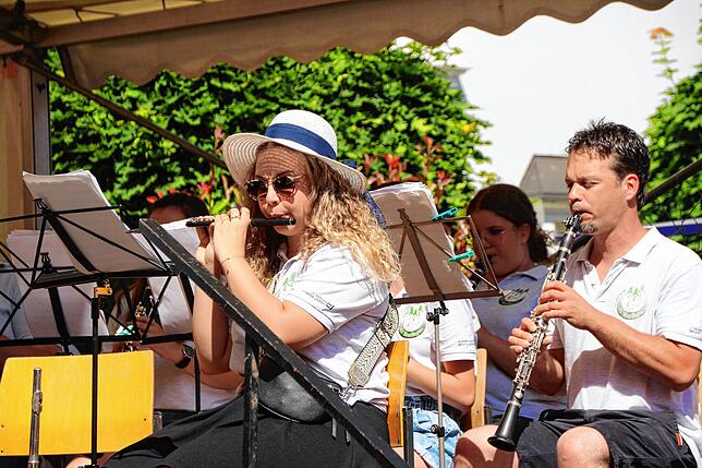 Sabrina Blatter (27 Jahre) ist aktive Musikern beim Musikverein Eberfingen seit sie neun Jahre alt ist. Beim 46. Städtlefest Stühlingen ...