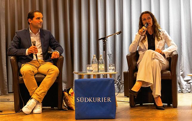Bild 11: Alle Bilder der Veranstaltung und den KandidatInnen der SK-Podiumsdiskussion in Daisendorf