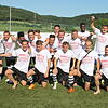 Jubel beim FC Tiengen 08. Nach dem 2:0-Sieg bei RW Weilheim war der FC Tiengen endgültig Bezirksligameister der Saison 2016/17. Die ...