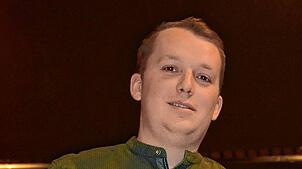 Marius Stern, bester Absolvent der Fachschule für Landwirtschaft. Bild: Jerger