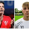 Christian Mauersberger (links) und Flamur Berisha spielen seit dieser Saison gemeinsam beim SGV Freiberg Fußball, der die Oberliga ...