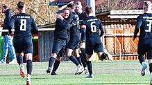 Matchwinner: Mit drei Treffern binnen 25 Minuten hatte Johannes Baumgartner wesentlichen Anteil an der erfolgreichen Aufholjagd der SG ...