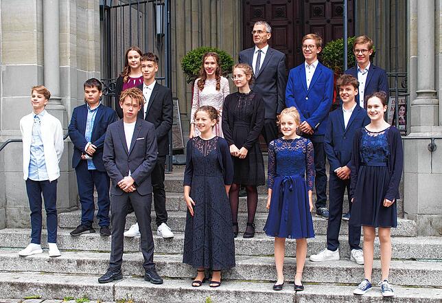 Lutherpfarrei Konstanz: Konfirmiert wurden Rosanna Bauer, Lina Bierkandt, Malik Brenk, David Friedrichs, Niklas Friedrichs, Anne Sophie ...