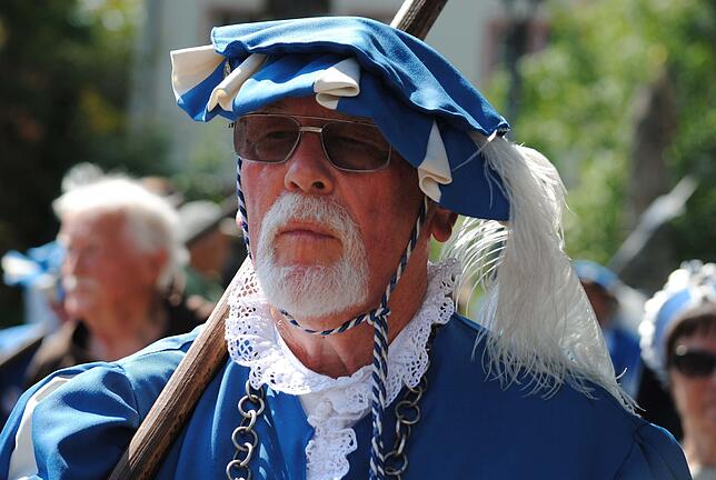 Bild 27: Bilder vom Jubiläumsumzug der 550. Waldshuter Chilbi mit 2000 Teilnehmern