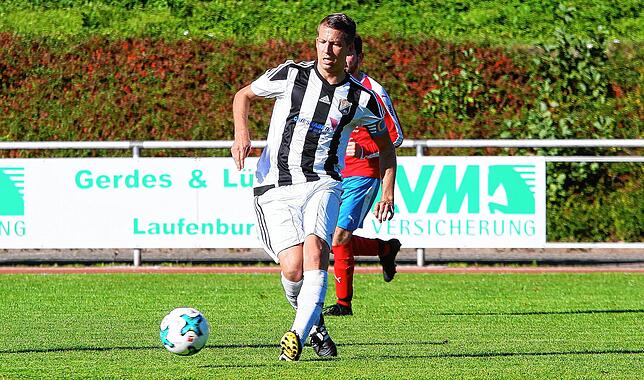 Alles im Blick: Christoph Mathis war in all den Jahren der Regisseur des SV 08 Laufenburg in Abwehr und/oder Mittelfeld.