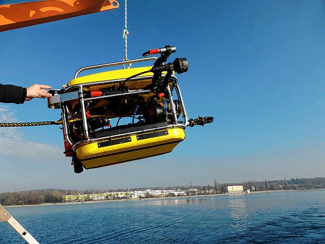Mit dieser Unterwasserkamera erkunden Experten auch Schiffswracks.