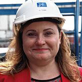 Natallia Dean, Direktorin der Werft Pella Sietas (Aufnahme von September 2018)