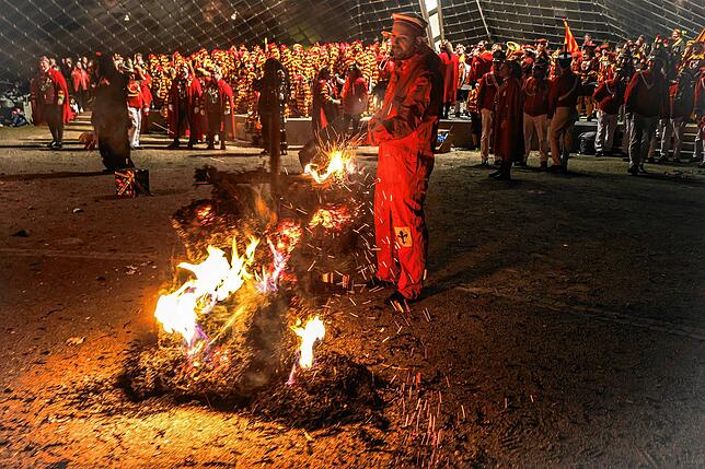 Bild 9: Fastnachtsverbrennung in Radolfzell: Die schönsten Bilder vom traditionellen Spektakel
