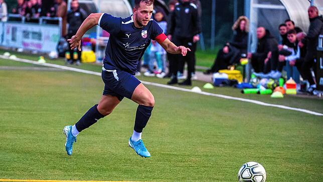 Stolzer Kapitän: Franjo Bicvic kam 2019 vom FC Klingnau/CH zum VfB Waldshut und fühlt sich in der Schmittenau rundum wohl.
