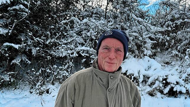 Richard Längler freut sich auf den Christbaumverkauf. Bild: Thomas Wuttke