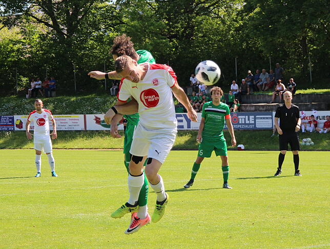 Das 1:0 durch Henning Bröski.