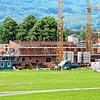 Die Kita wächst: Auf der Baustelle auf dem Campus-Areal geht es zügig vorwärts, aber es gab Überraschungen.