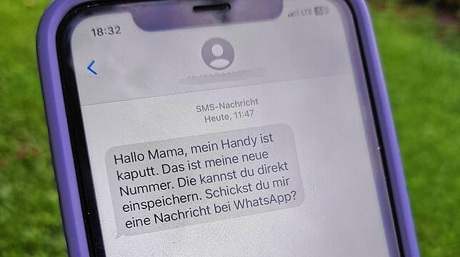 Nachrichten wie diese führen am Ende oft dazu, dass die Betrüger um Geld bitten.