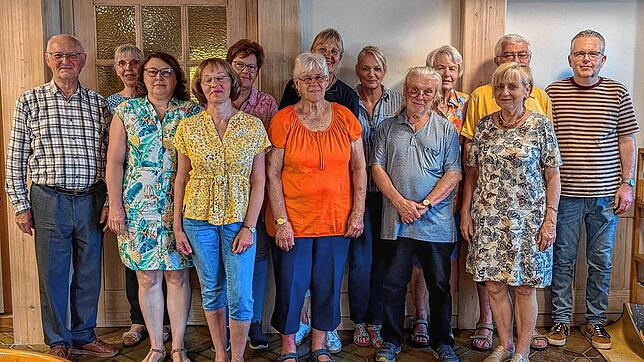 Das Team der Albbrucker Nachbarschaftshilfe blickt nach vorn (von links): Rudolf Eckert, Hildegard Ebner, Elsa Marsahl, Ilse Holzapfel, ...