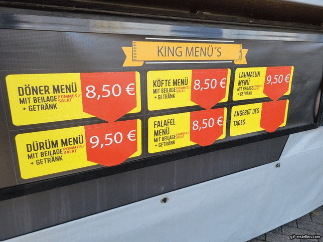 Mit türkischem Somun-Brot und purem Rindfleisch: Bei Umut Örgerins Imbiss „Döner King by Umut 01“ gibt es neben klassischem ...