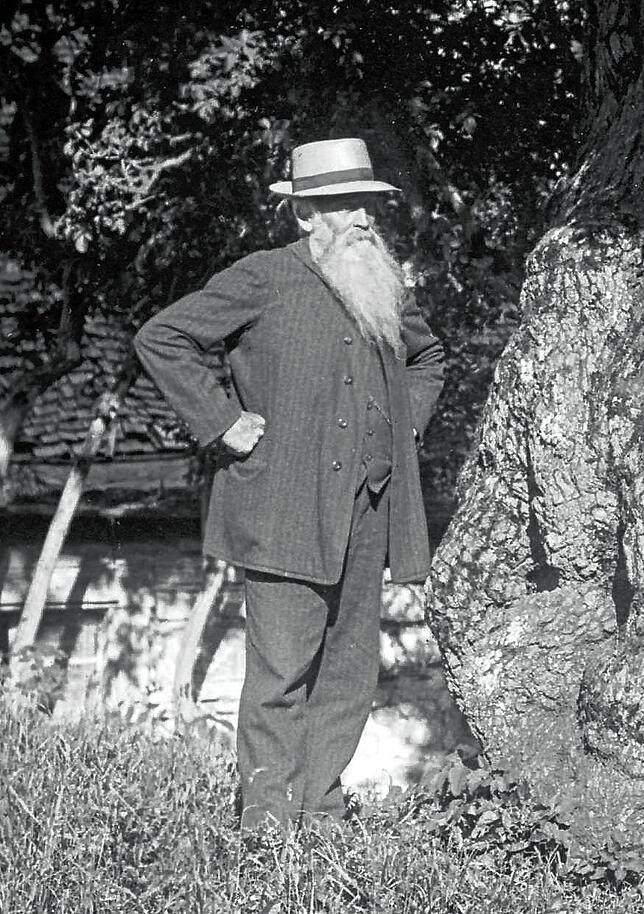 Fridolin Fesenmeyer im Jahr 1925. Er war Förster in dritter Generation von 1908 bis 1927.