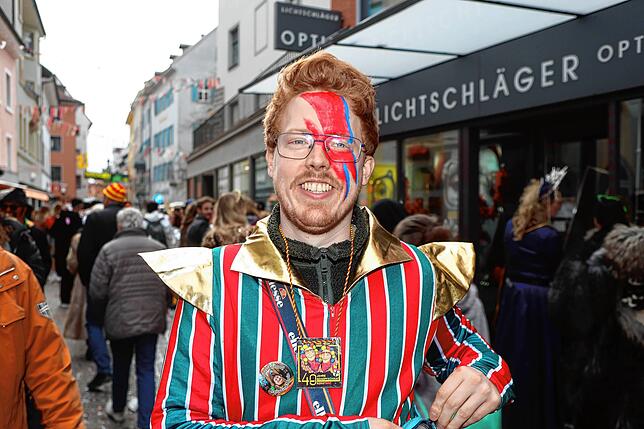 Bild 5: Ho Narro! Die Straßenfasnacht in der Konstanzer Altstadt ist in vollem Gang