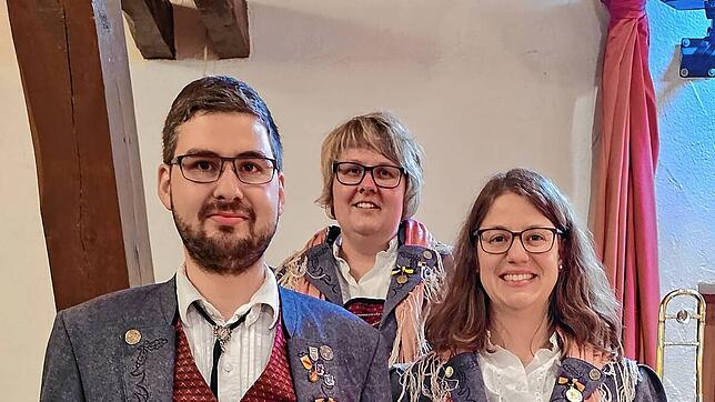 Vorsitzender Mathias Lautenbacher, Stellvertreterin Alica Meier, Jugendleiterin Katharina Lautenbacher (v. l.). Foto: Anna Schmid